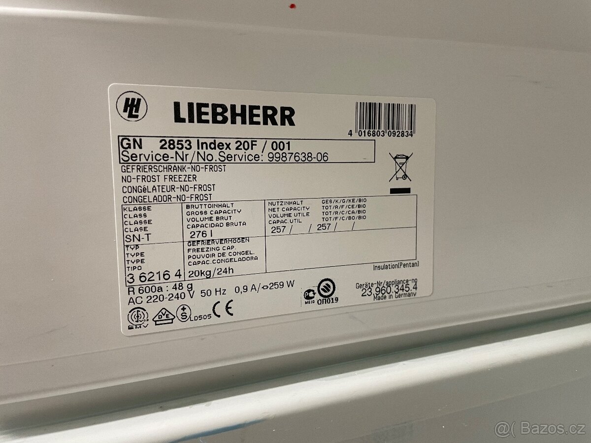 Mrazák liebherr no frost - 3