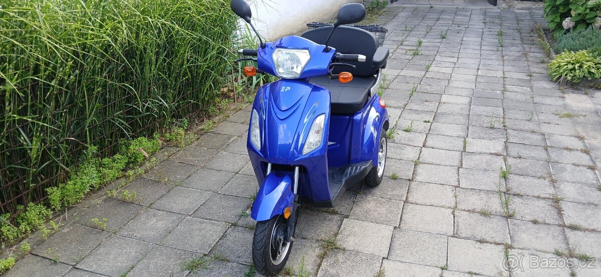 Elektrická tříkolka pro seniory. - 3