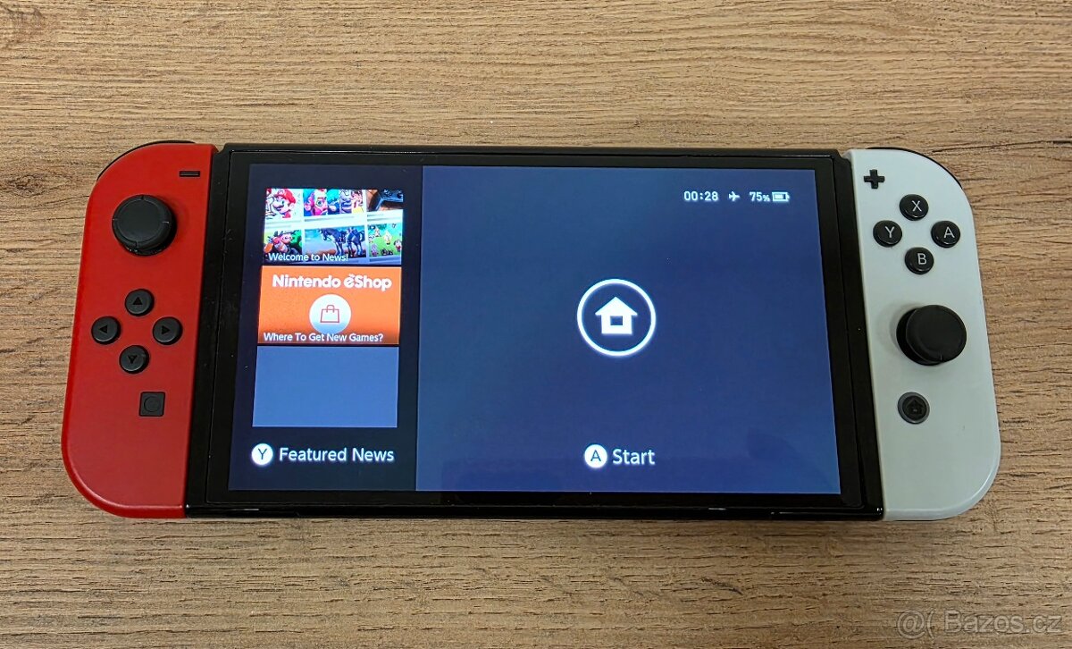 Nintendo Switch OLED + 2.hra + pouzdro - 3