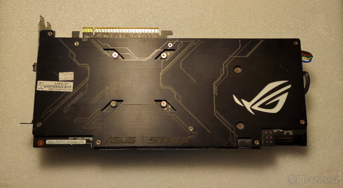 Grafická karta, ASUS ROG STRIX GAMING RX580 O8G - 3