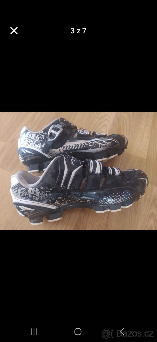 Tretry na kolo FORCE vel. 39 včetně kufrů - 3