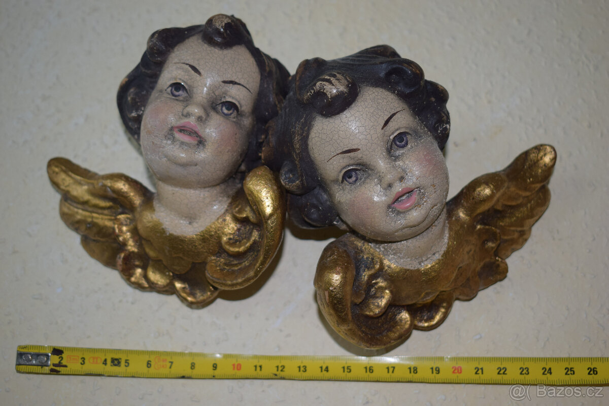 Barokní anděl, andělé, andílci - 3