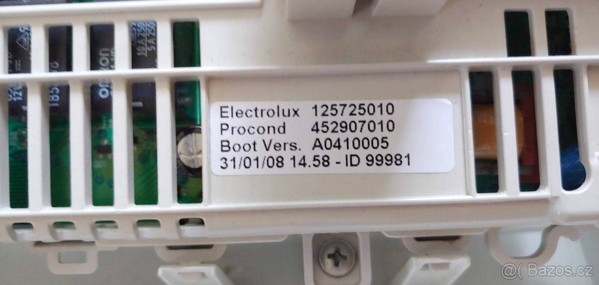 AEG Lavatherm 59840 - řídící panel sušičky - 3