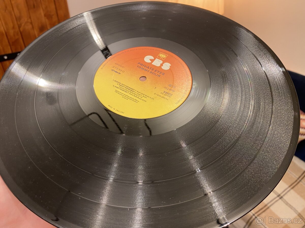 Tommy Bolin – Private Eyes. LP - 3