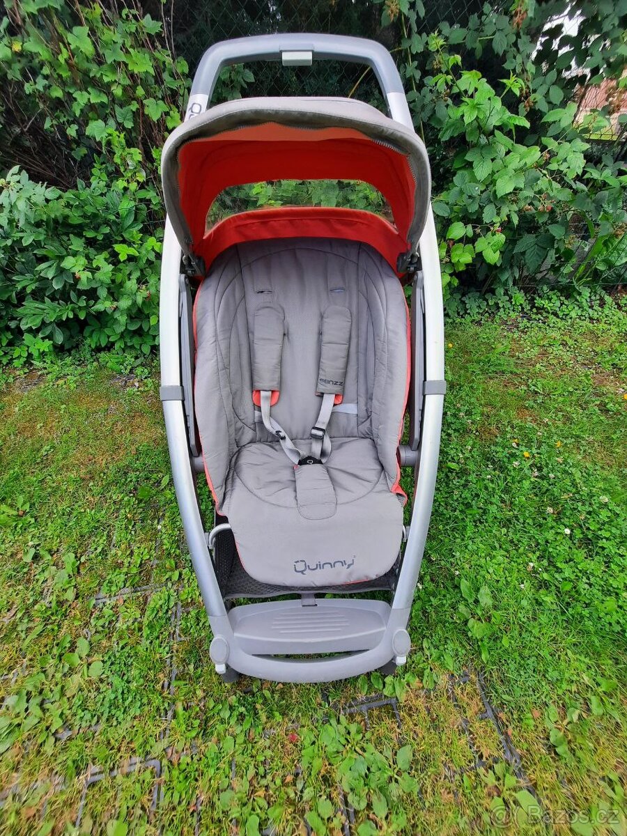 Kombinovaný kočárek Quinny s korbičkou - 3