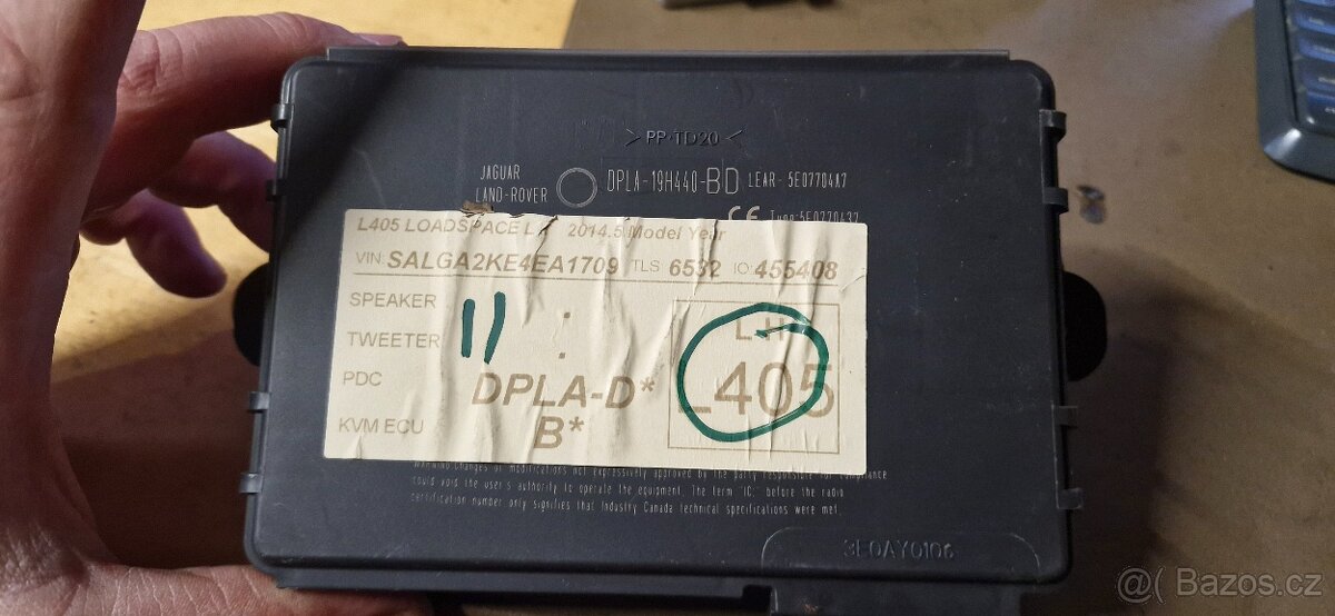 Kessy keyless jednotka range rover l405 - 3