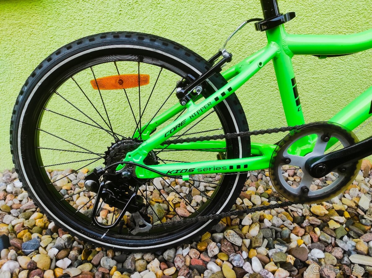 Značkové dětské kolo CORE NIPPER 20" (zelená) - 3