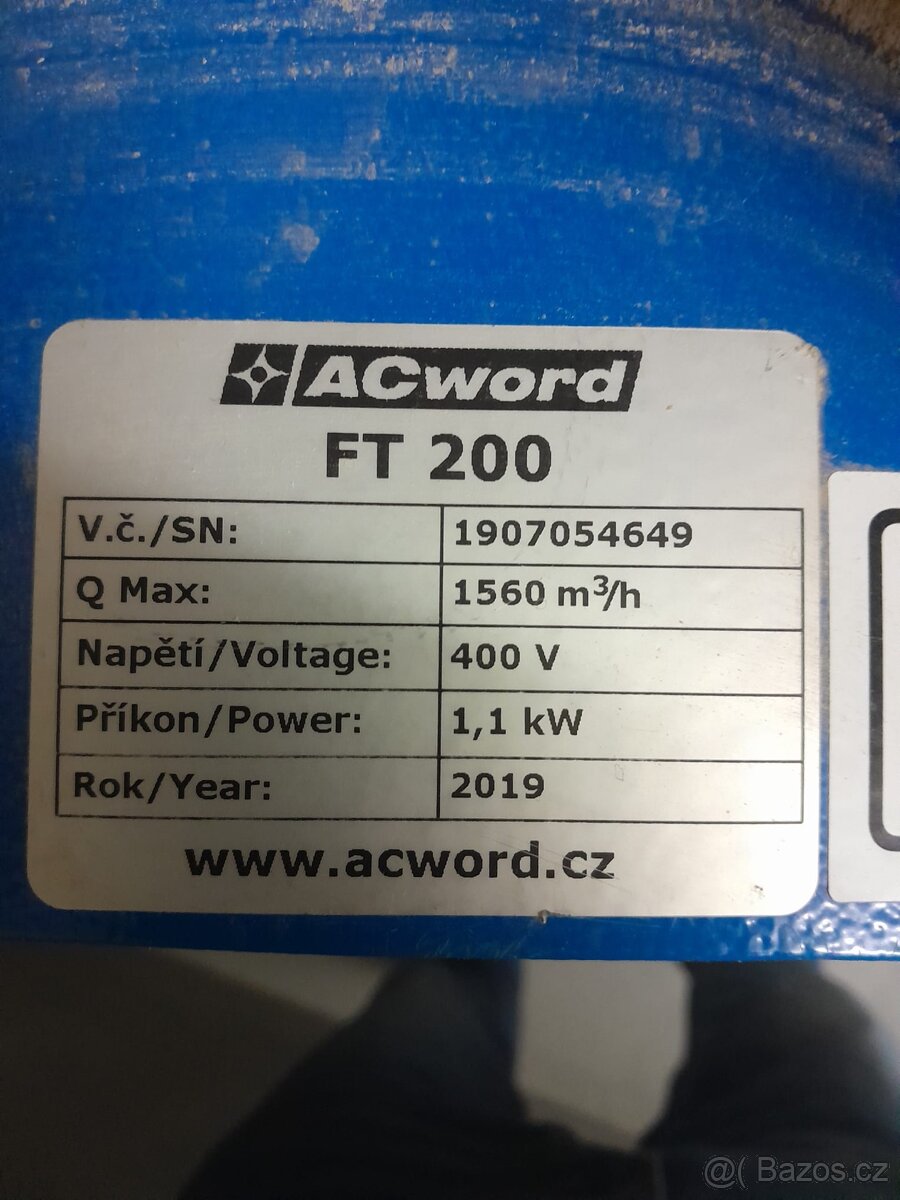 Odsávač pilin AC word FT 200 - 3