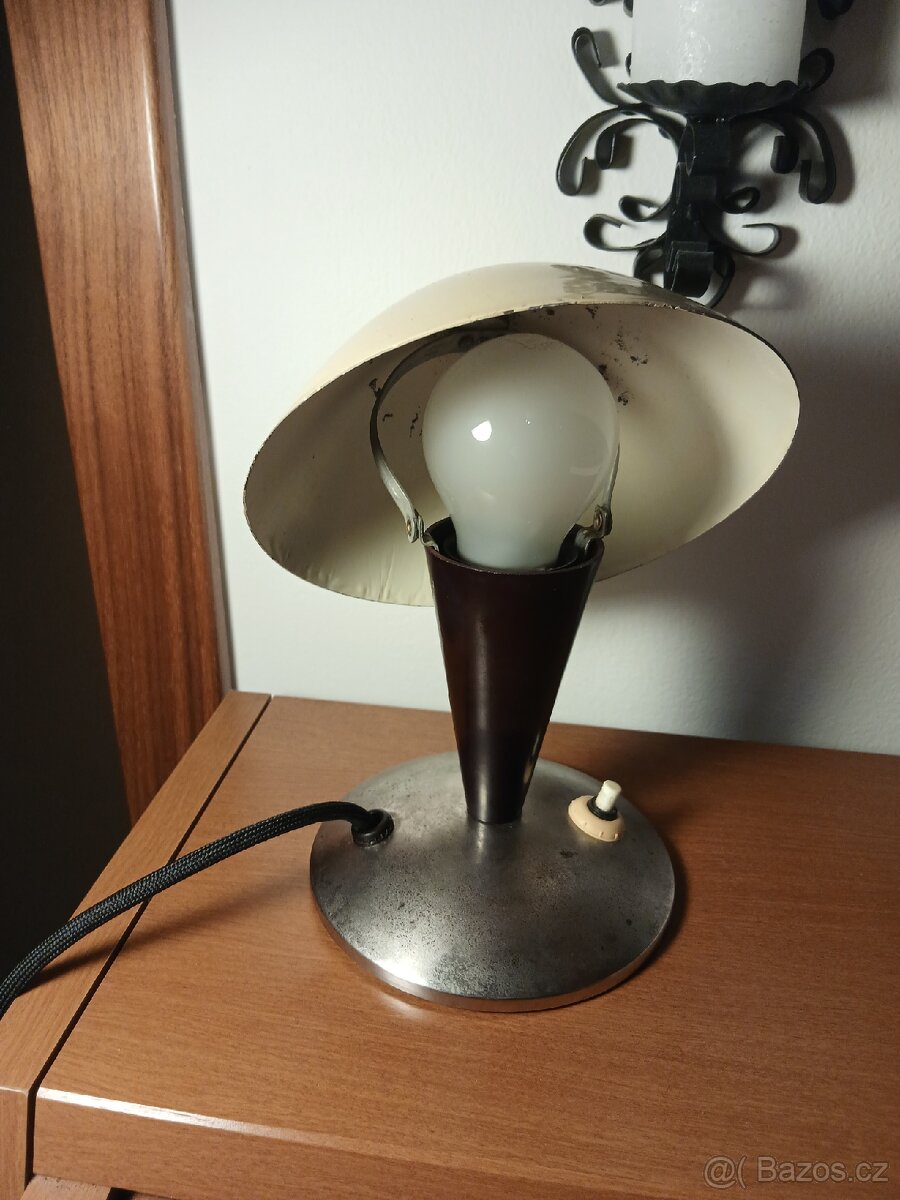 Retro lampa hříbek - 3