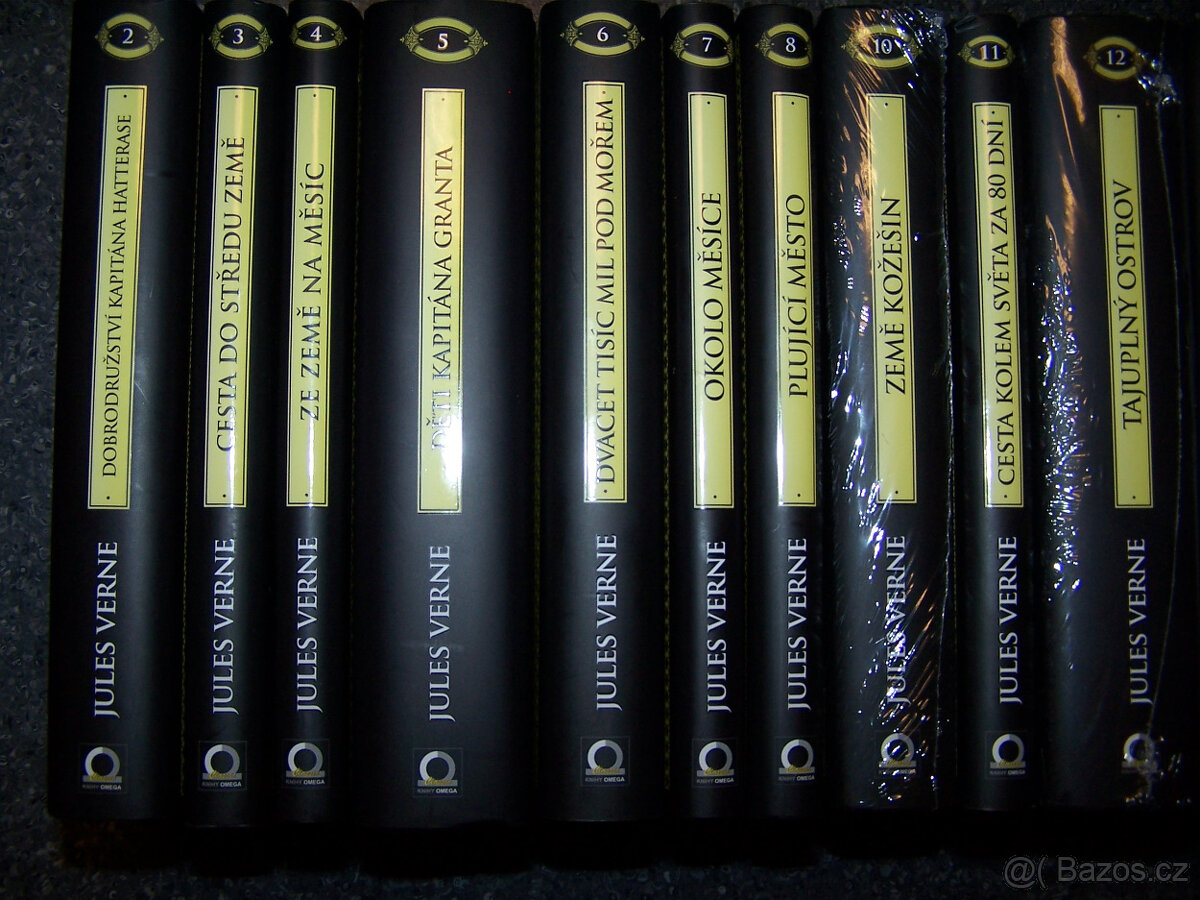 OMEGA JULES VERNE konvolut 21 knih - 3