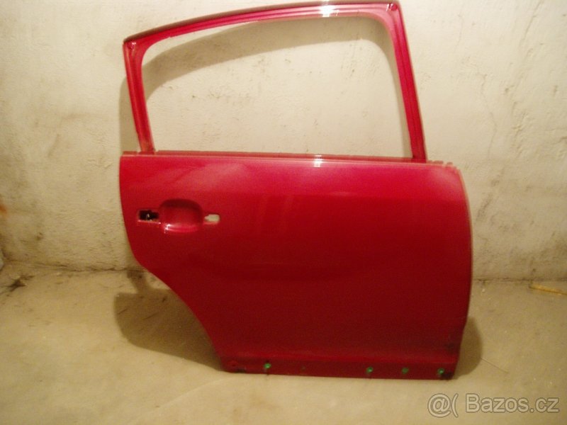 Dveře Citroen C4 červená Lucifer - 3