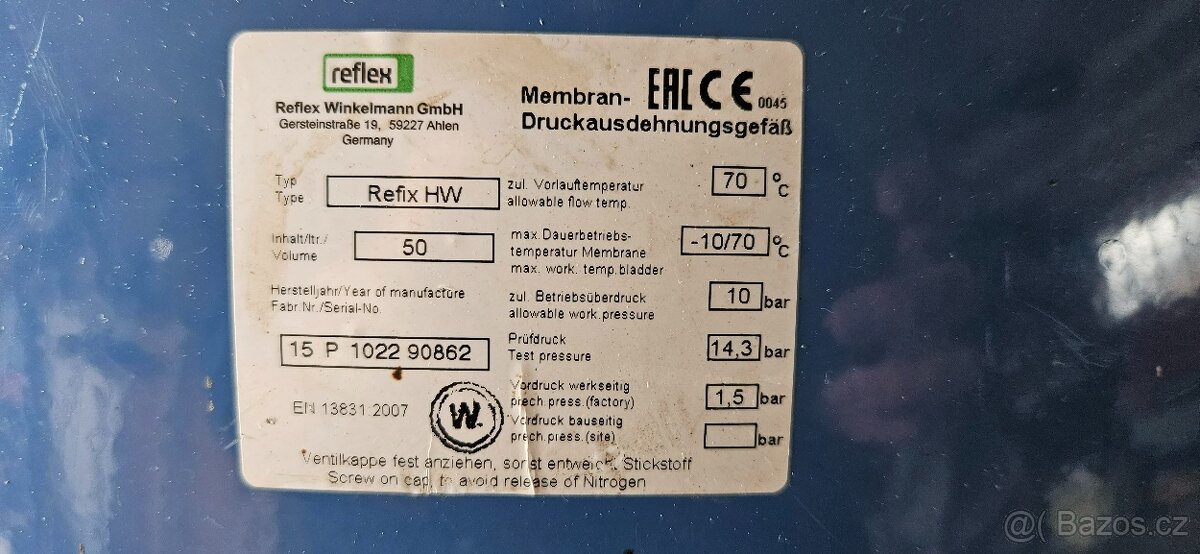 Prodám tlakovou nádobu. - 3