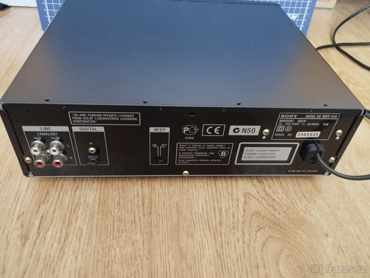 Minidisc SONY MDS-S40 - 3