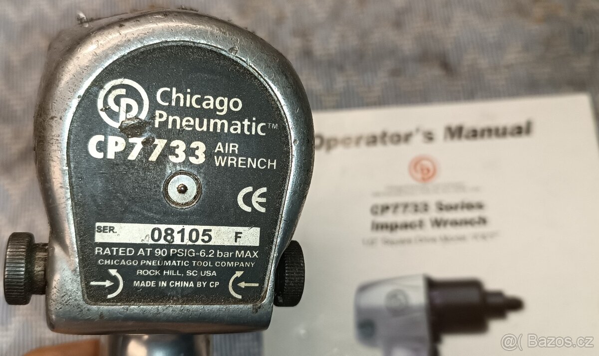 Pneumatický příklepový utahovák CHICAGO PNEUMATIC CP7733 - 3