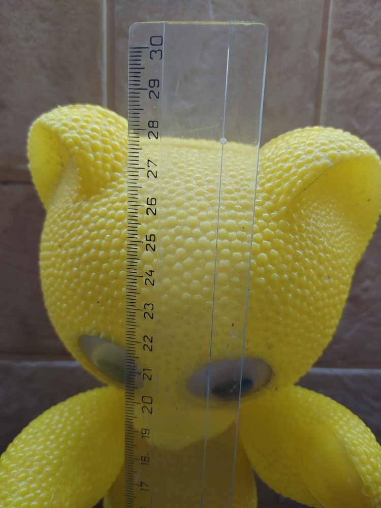 Retro medvěd žlutý - 3