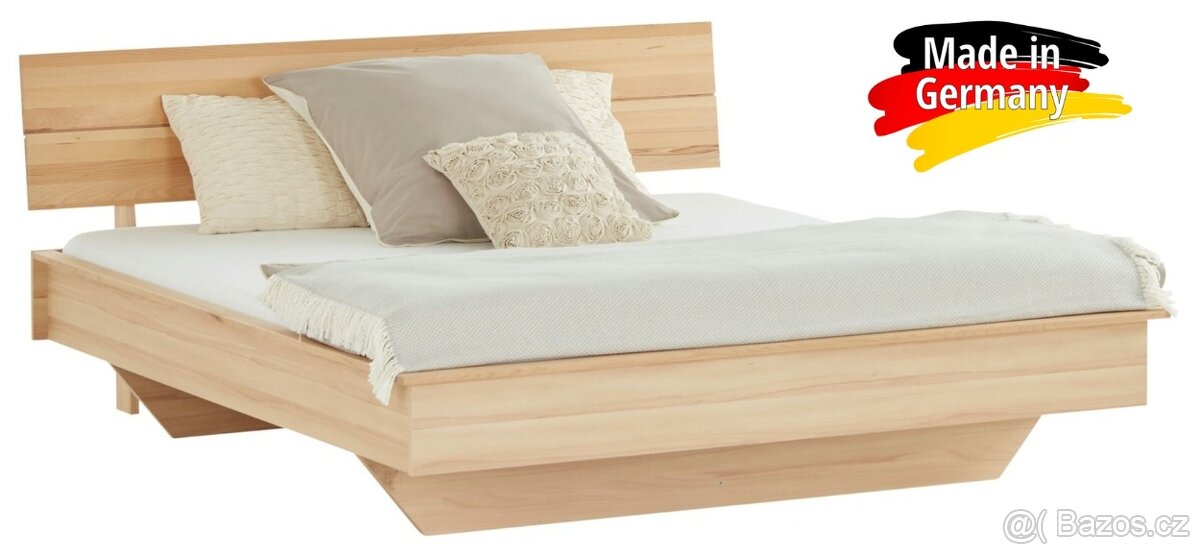 Postel z masivu buk berlin Germany 140 cm - 3
