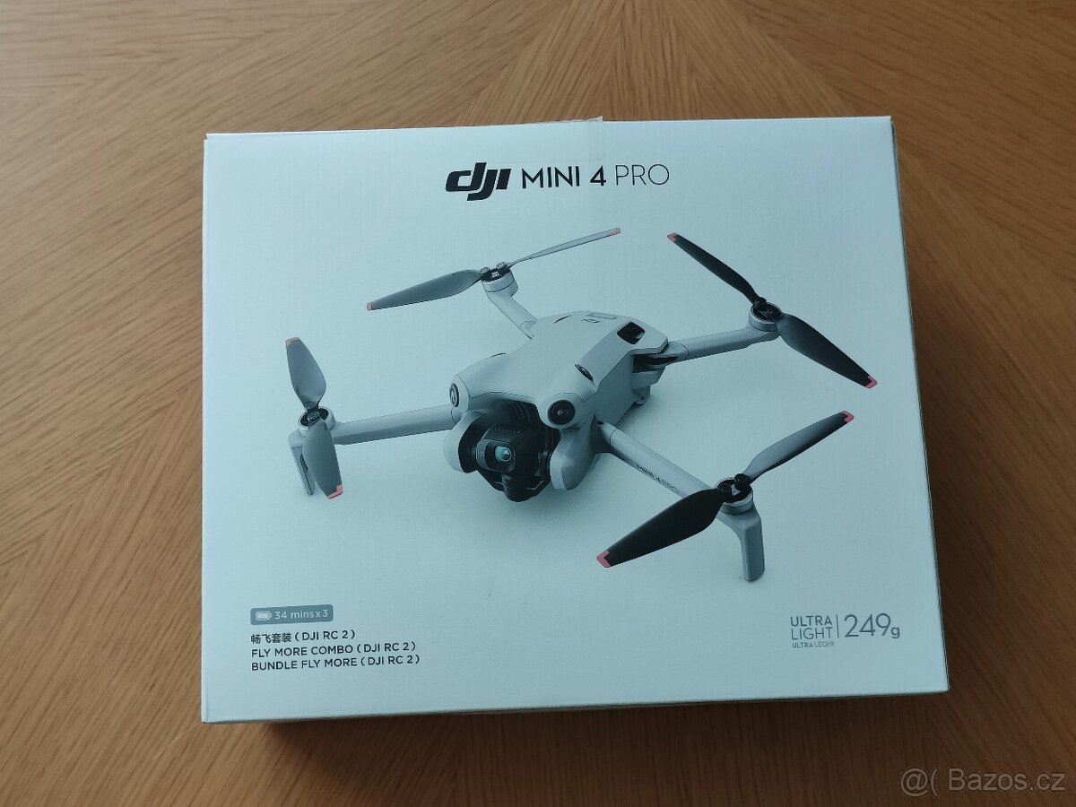 DJI Mini 4 Pro + Fly More Comb + DJI Care + záruka 18 měsíců - 3