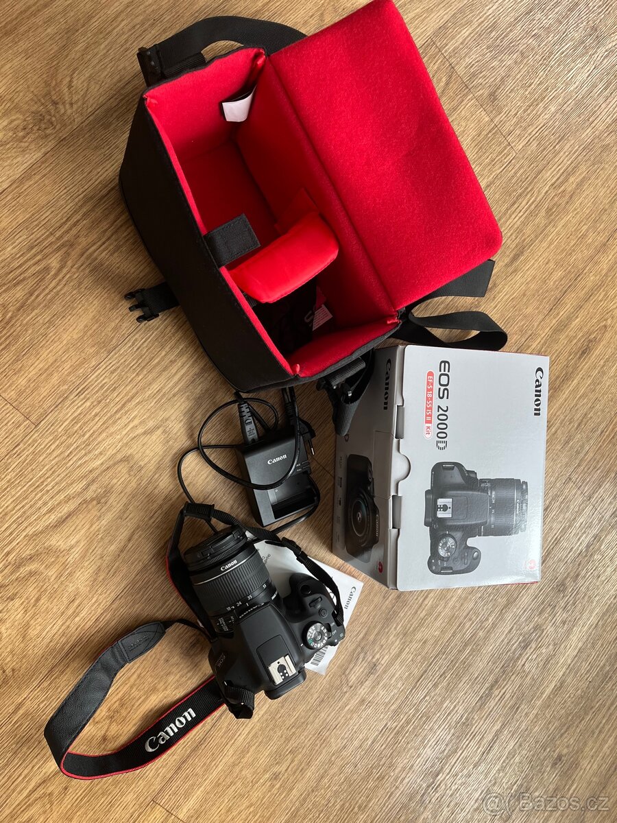 Canon eos 2000D digitální zrcadlovka jako nová - 3