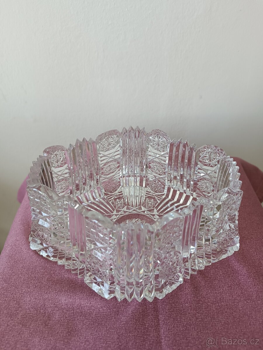 Mísa broušené sklo - 3