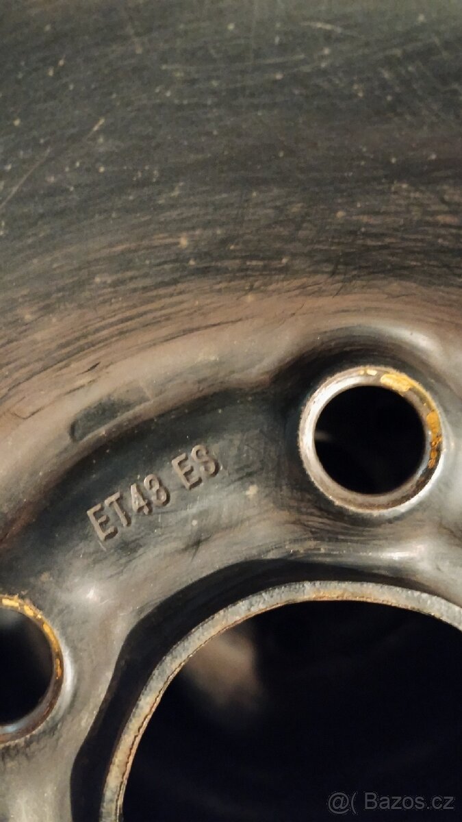 Rafky s pneu 195/55 r15. Et43 - 3