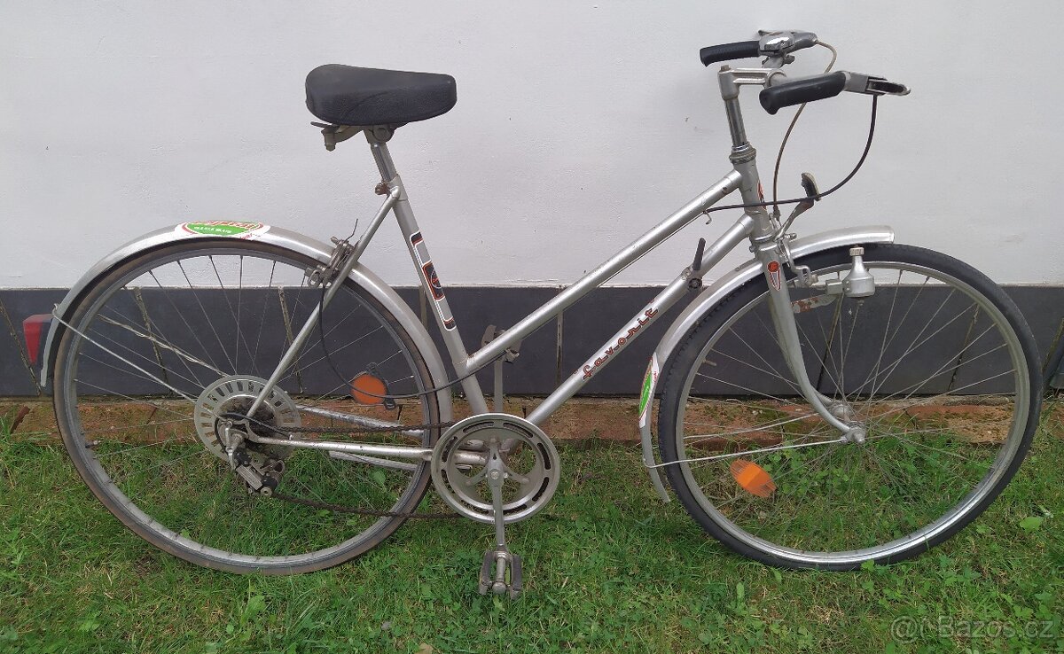 Městské dámské retro kolo Favorit 26" - 3