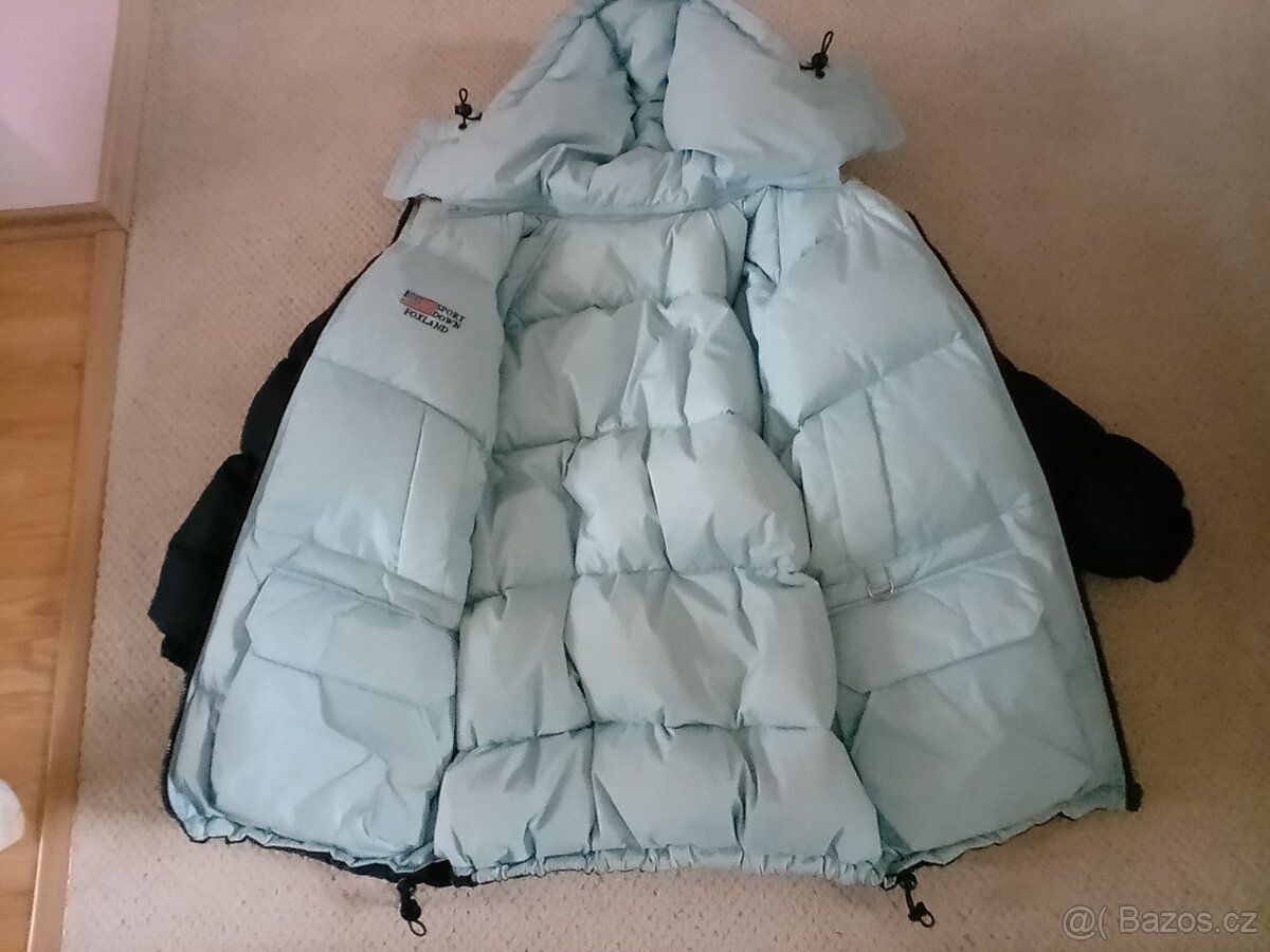 Péřová dámská oboustranná bunda Foxland - 3