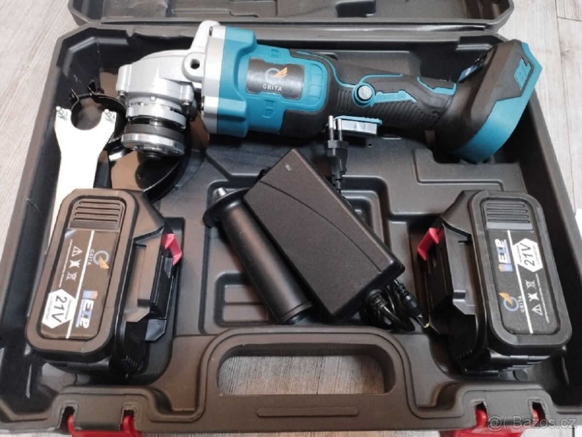 Aku úhlová bruska (21 V) - 3