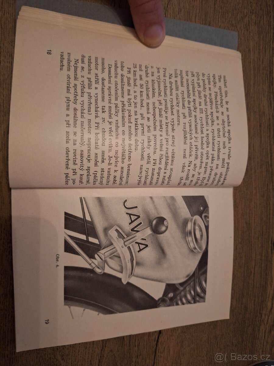 Jawa 250 Janeček předválečná příručka - 3