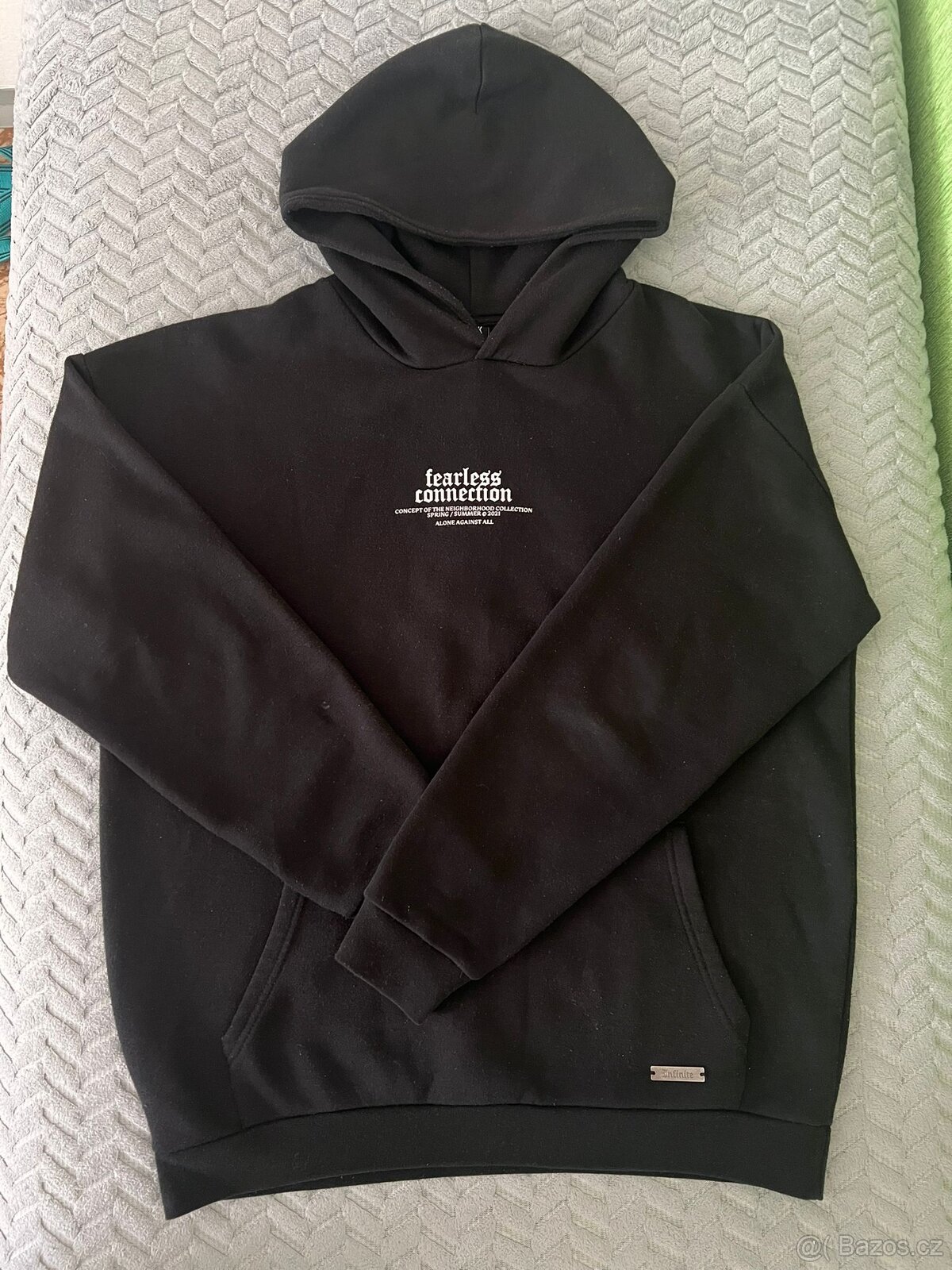 Chlapecká mikina s kapucí Black Squad vel.M - 3