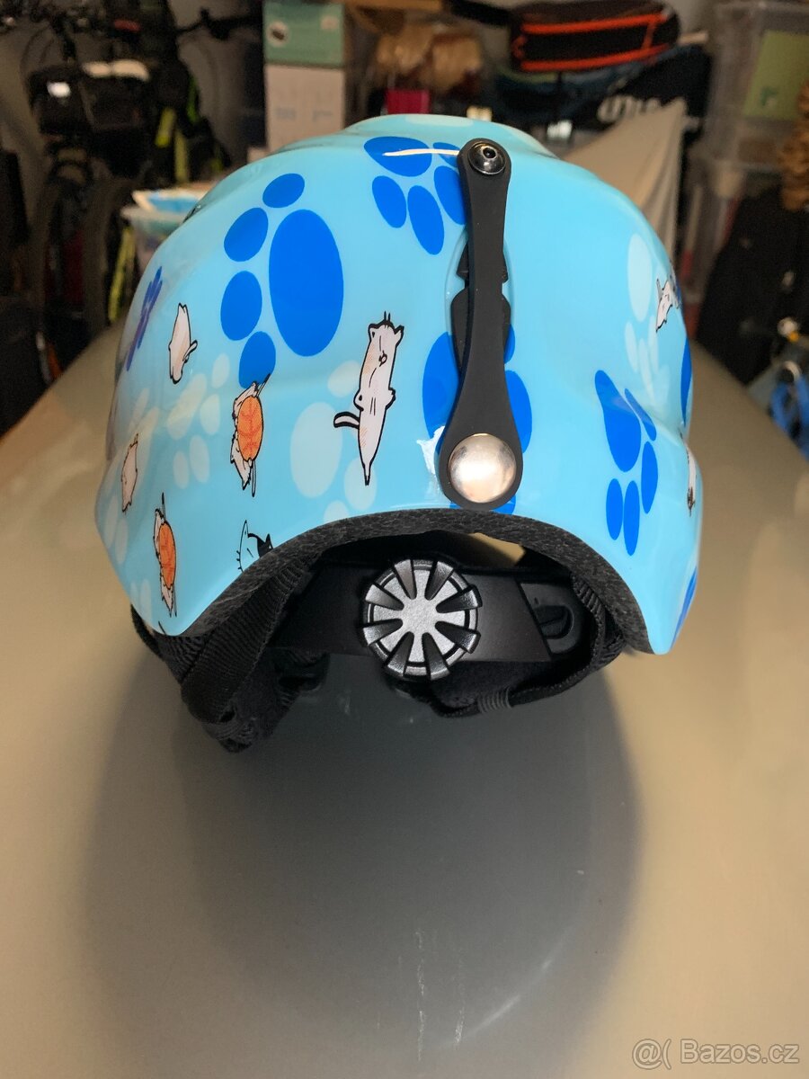 PRODÁM DĚSTKOU HELMU TECNOPRO, VELIKOST 48, JAKO NOVÁ - 3