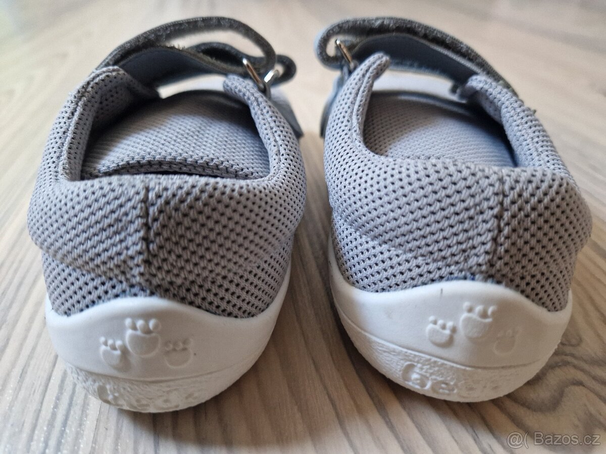 Dětské barefoot boty Beda, vel. 28, nové, šedé - 3
