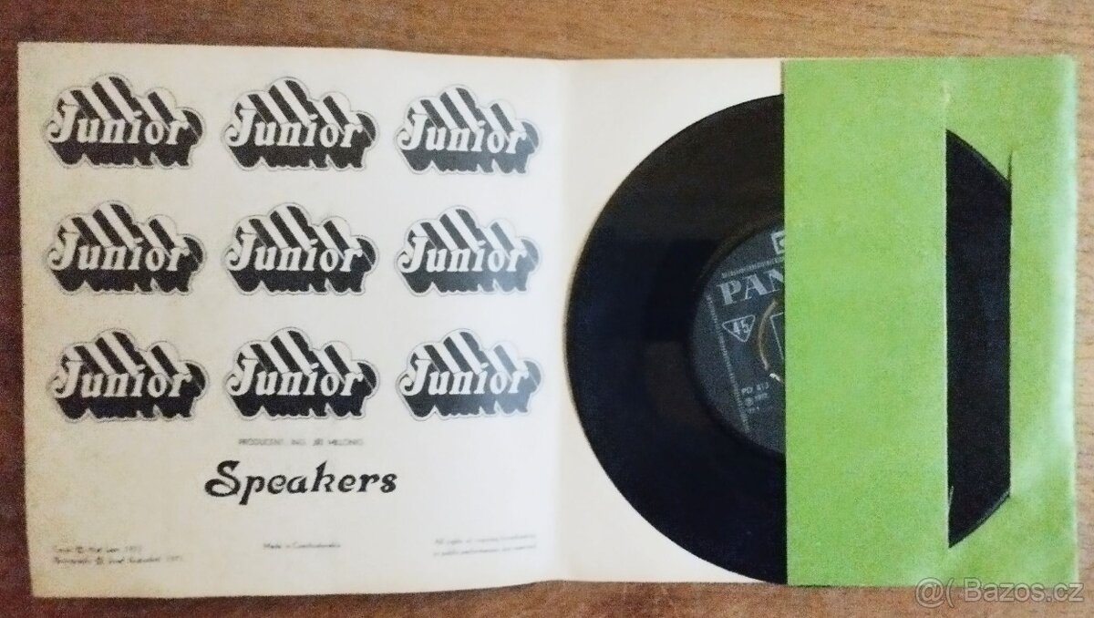 Junior - Speakers – To znám / Vítr (SP) - 3