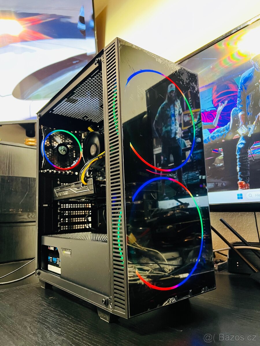 Herní pc Ryzen 5, 16GB DDR4, 2TB SSD+HDD, RX 570, Win 11 - 3
