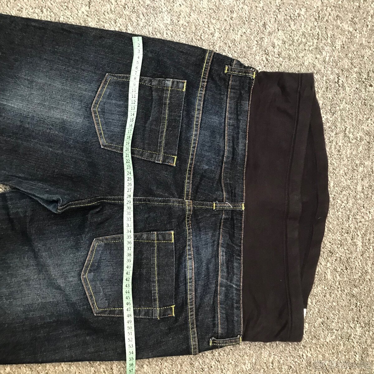 Těhotenské rifle vel.XL - 3