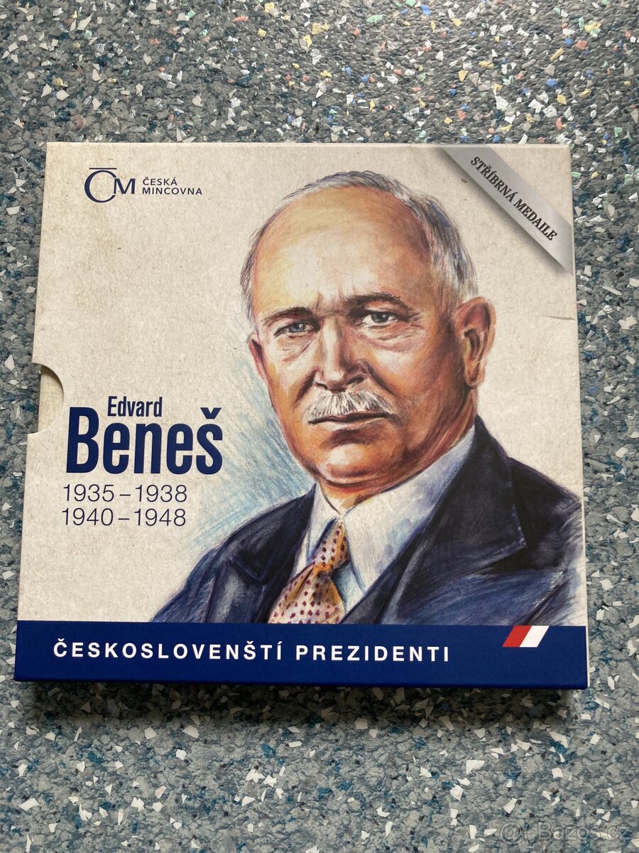 stříbrná medaile Beneš - 3