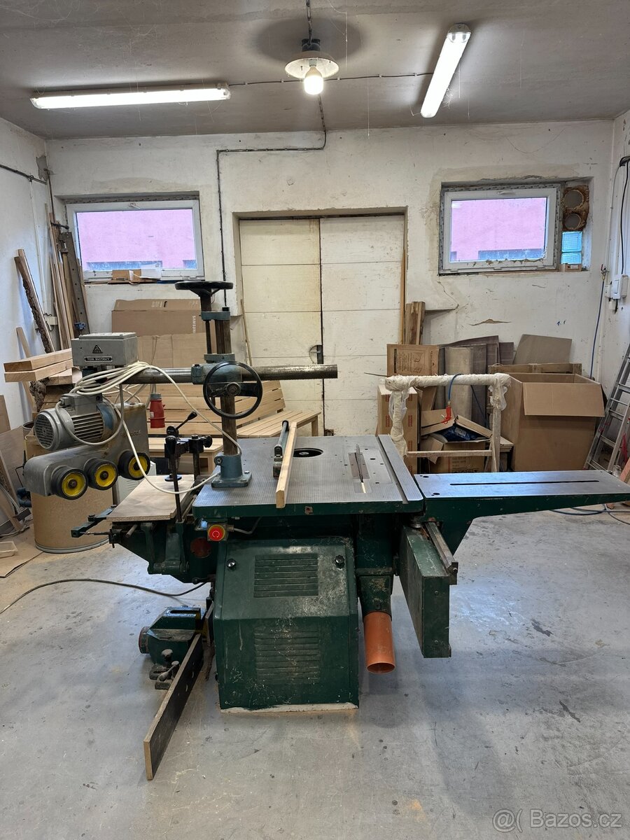 Kombinovaná pila / frézka / dlabačka + posuv (TOS Svitavy) - 3