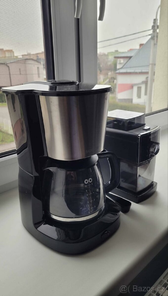 Kávovar/překapávač + mlýnek - 3