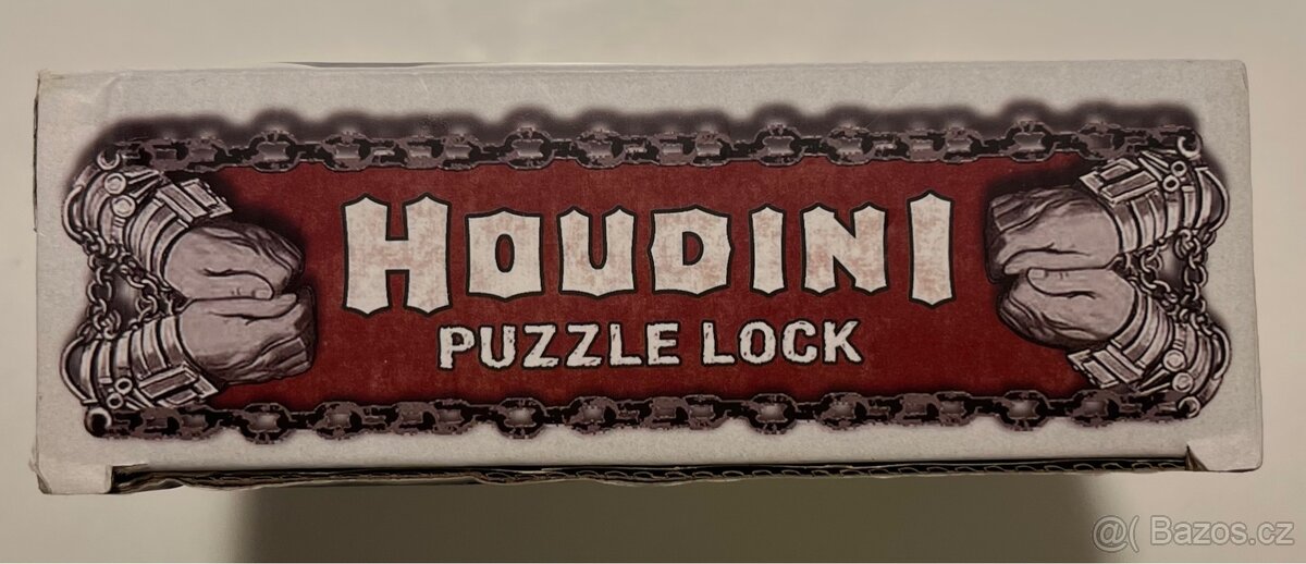 Hlavolam Houdiniho zámek - 3