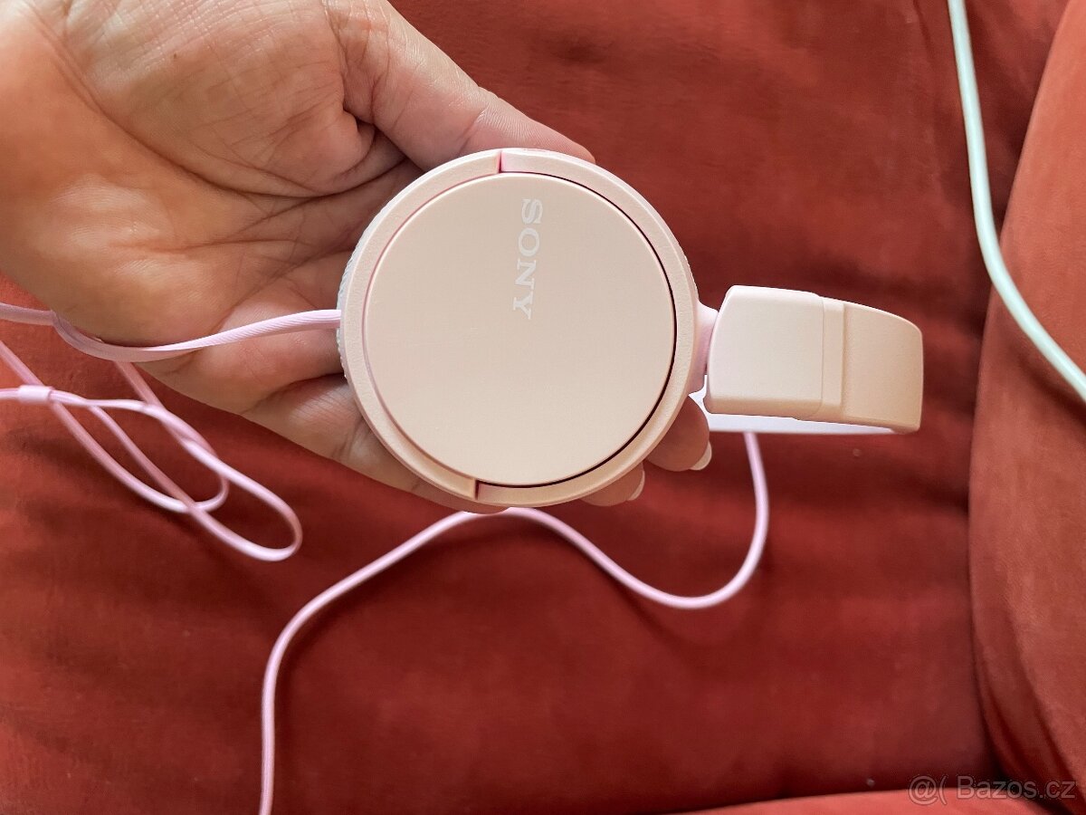 Sluchátka růžová - 3