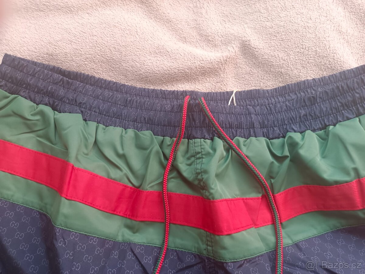 Kraťasy ,plavky Gucci tmavě modré XXL - 3