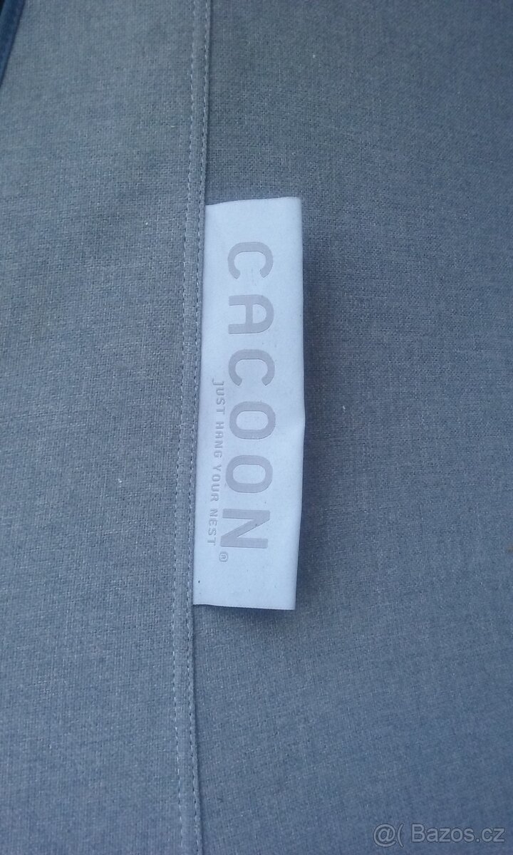 Houpačka hnízdo Cacoon O1,8m pro dvě osoby hnědá - 3