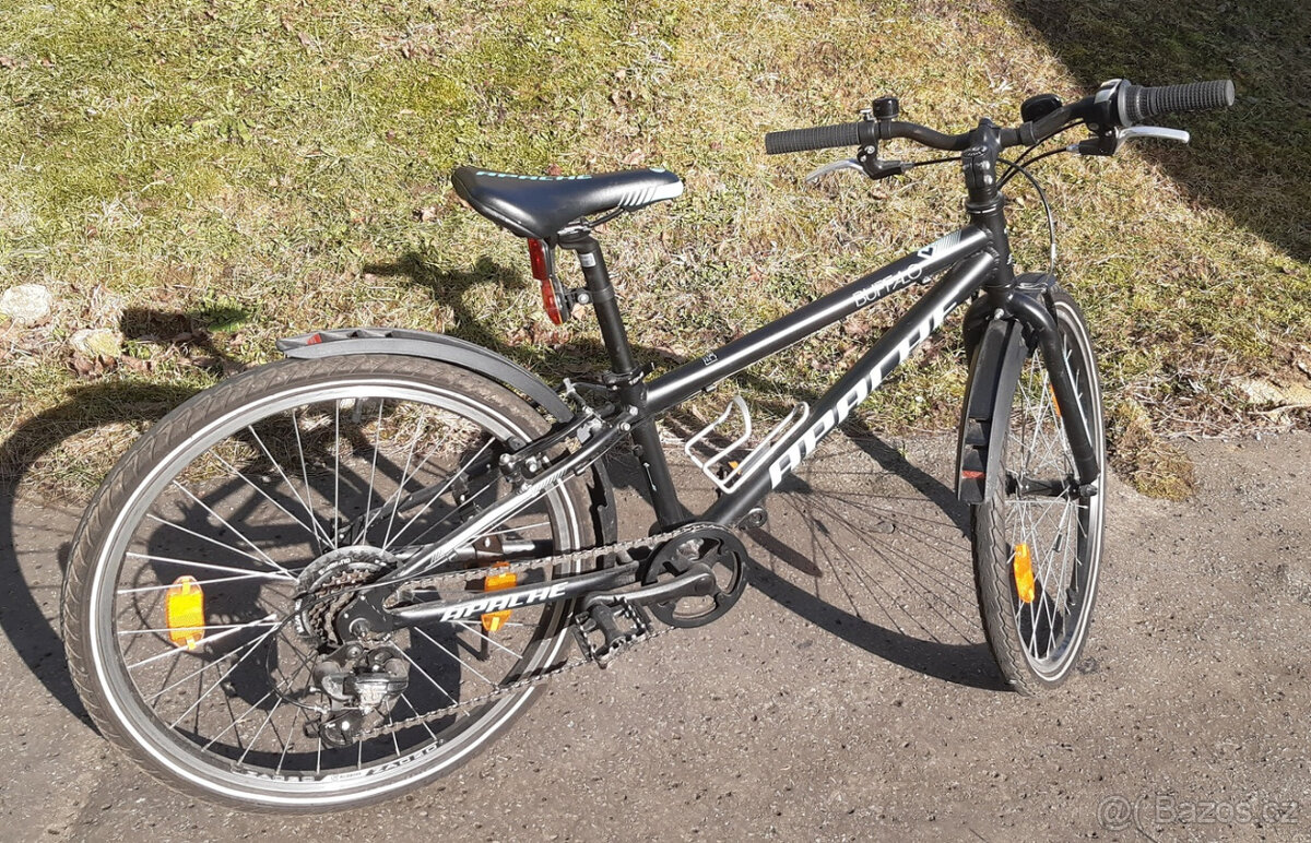 Dětské kolo Apache Bufallo Cross 24" černé - 3
