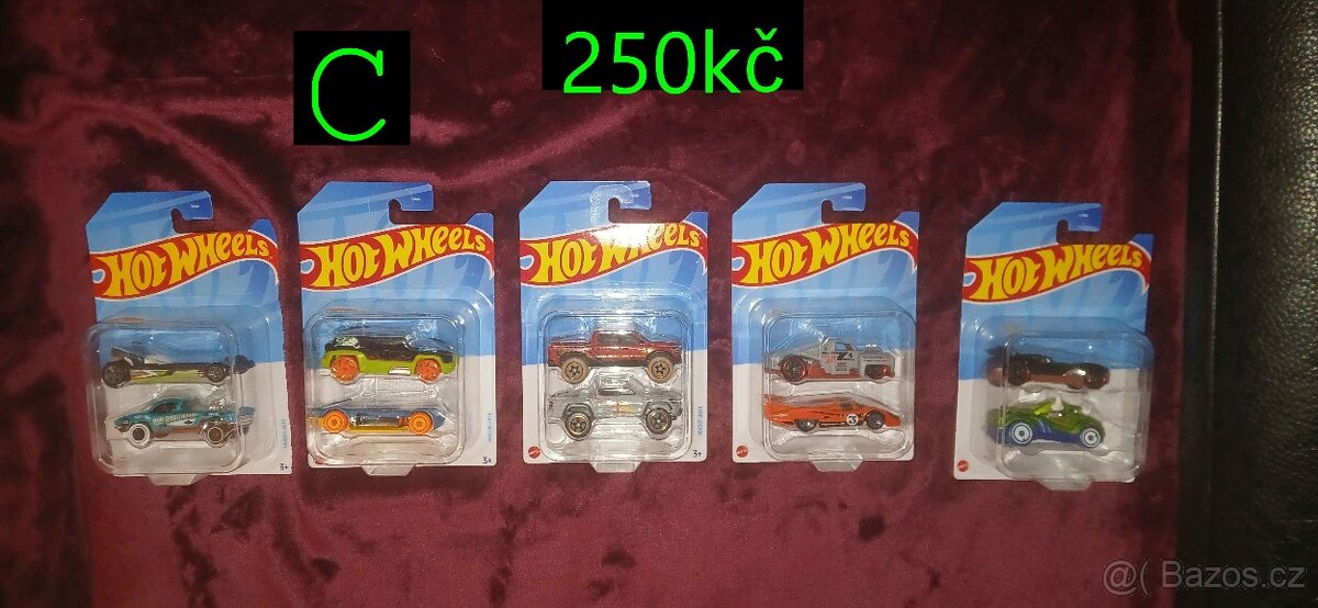 Hot wheels 5 x 10 ks - cena je za 1 sestavu dle fotek - 3