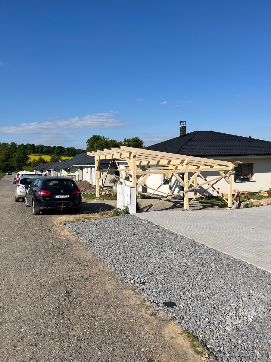 Pergola, garážové stání - 3