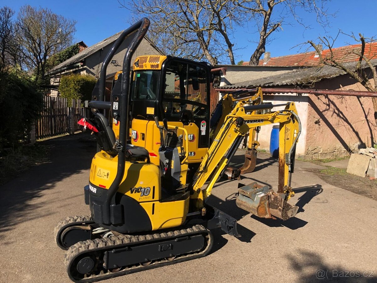 Minibagr Yanmar VIO 10 - 3