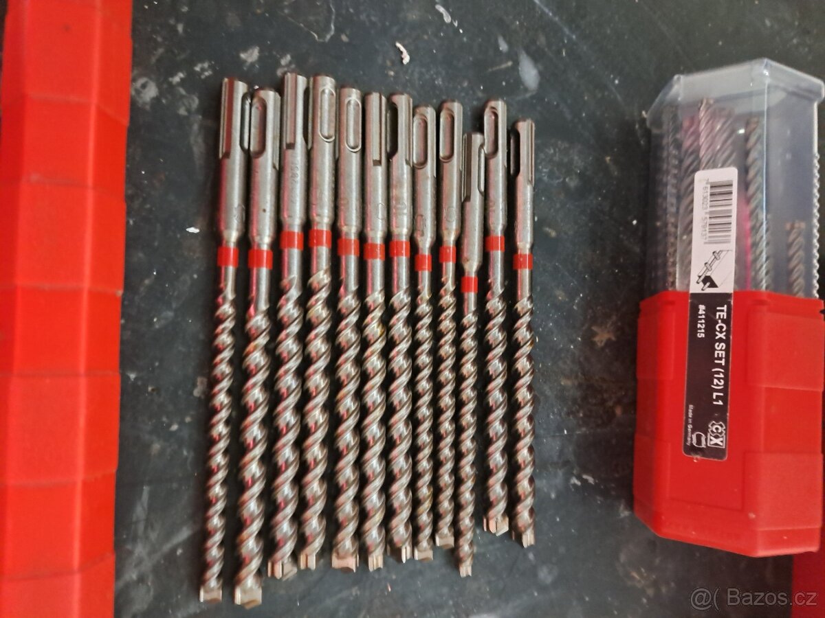 Vrtaky a nahr.dily Hilti, prodloužení vrtáků - 3