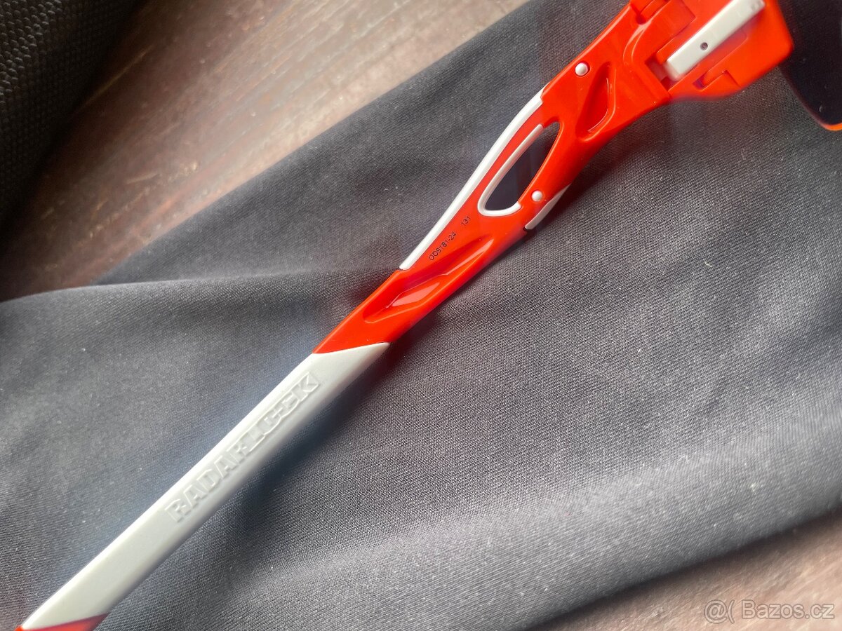 Oakley Radarlock Orange/+Red Iridium - 3