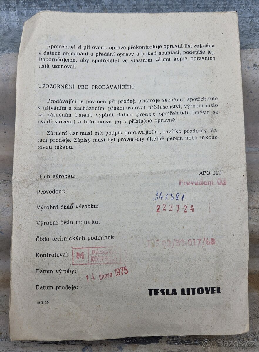 Tesla prospekt - APO 010 - 3