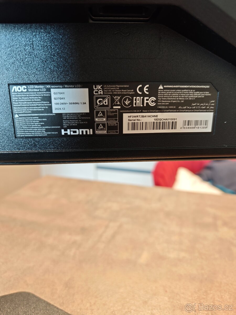 27" AOC Q27G4X Gaming - 3