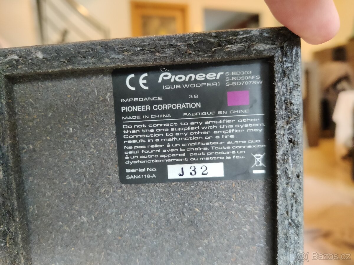 Pioneer subwoofer BCS-313 - 3